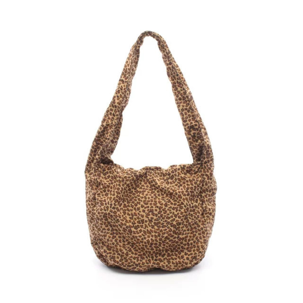 Bottega Veneta Leopard Shoulder Bag Brown